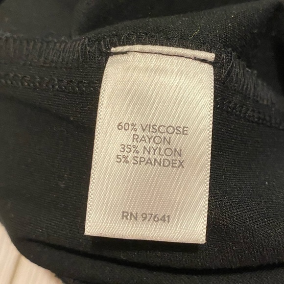 J.Jill pointe slim leg stretchy pants black woman’s size small petite - Picture 6 of 8